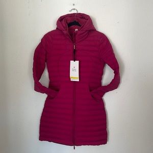 NWT LULULEMON PACK IT DOWN LONG JACKET SZ 4